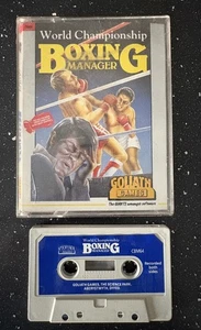 World Championship Boxing Manager - Goliath Games - Commodore 64 C64 - Tested - Picture 1 of 7