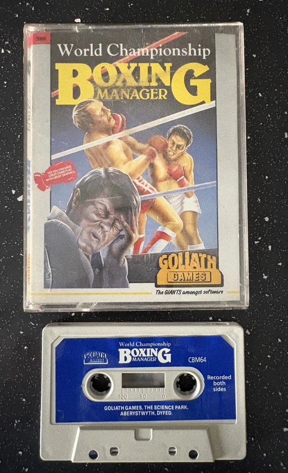 World Championship Boxing Manager - Goliath Games - Commodore 64 C64 - Tested - Image 1 of 4