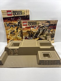 LEGO Dark Tan Raised Baseplate from 7327 Pharaoh&rsquo;s Quest