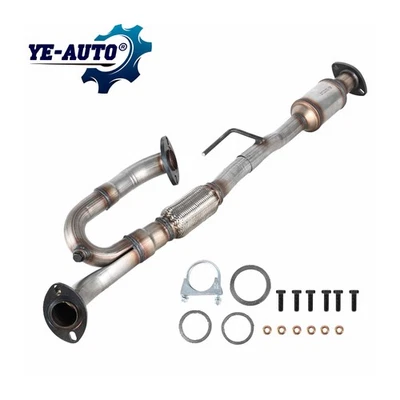 Coletor conversor catalítico tubo flexível tubo Y para 2007 - 2017 Lexus ES350 3.5L - Imagem 1 de 4