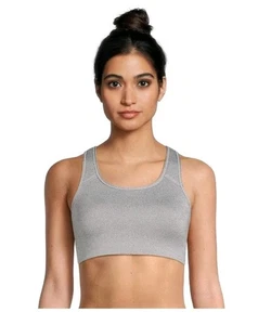 Avia Sport BH Racerback Damen Gr. XXL mittlerer Halt grau  - Bild 1 von 5