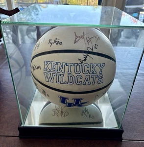 HANDSIGNIERT 2011-12 Kentucky Wildcats volle Größe Basketball Nat’l Champs A. DAVIS - Bild 1 von 23