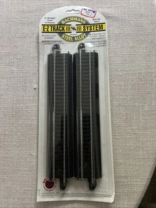Bachmann E-Z Track 9" Straight Nickel Silver Rail & Black Roadbed, HO Scale  KEN - Picture 1 of 2
