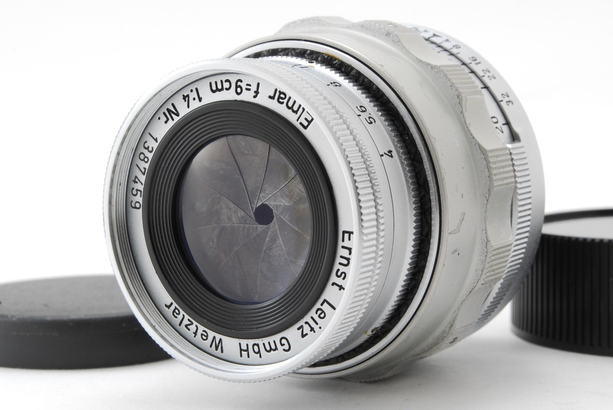 フィルムカメラ LEICA ELMAR M 90mm 1:4 Leica Macro-Elmar-M 90mm f/4 M-Mount Lens in Black