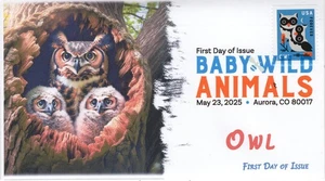 6006-6015, Wild Baby Animals, complete set (10 Cover) DCP, First Day Covers - Picture 1 of 10