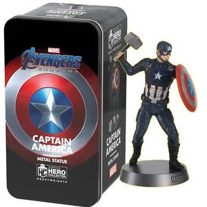 Marvel Avengers Endgame Heavyweights Collection - Captain America Metal Statue - Picture 1 of 5