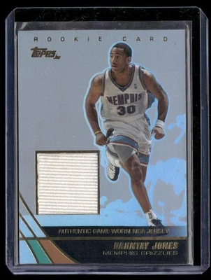 2003-04 Topps Jersey Edition #je DJ Dahntay Jones Rookie Rc Foto 1 de 2