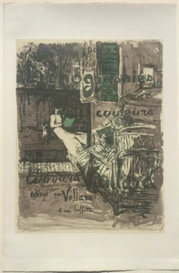 Fine Vuillard Lithograph - "Couverture de L'Album " - Limited Edition of 180 - Picture 1 of 5