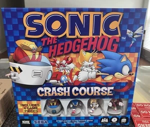 SONIC THE HEDGEHOG CRASH COURSE RACING BOARD GAME BY SEAN MCDONALD - NEW IN BOX - Picture 1 of 1