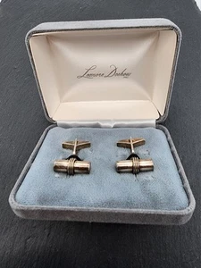 Sterling Silver 925 Leonore Doskow Modernist MCM Mid Century Cufflinks Ag 2566 - Picture 1 of 7