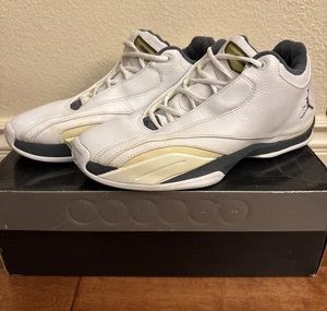 Scarpe basse Nike Air Jordan Team Concept uomo 12 bianche sneakers basket - Foto 1 di 24