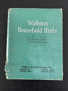 Vintage 1941 WATKINS Household Hints Book PB DJ 3rd Printing Spiral Bound - Picture 1 of 14