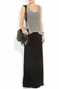 Helmut Lang Combo Tape Cotton Linen Open Knit Tank Top Size Petite P - Picture 1 of 8