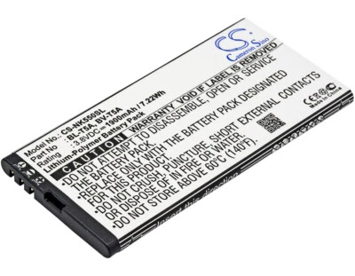 Battery for Nokia Lumia 735 Dual SIM BL-T5A BV-T5A Li-Polymer NEW - Изображение 1 из 4