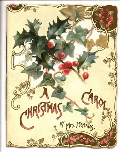 A CHRISTMAS CAROL, Tuck booklet, nice images, Victorian, number 1588 - Picture 1 of 8