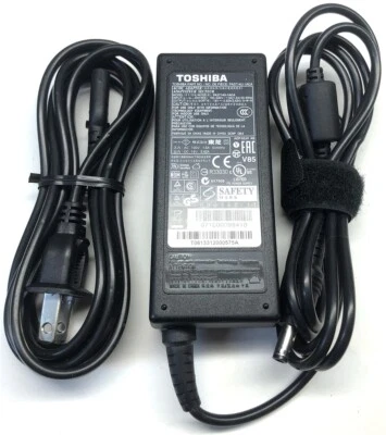 Genuine Toshiba Laptop Charger AC Power Adapter PA3714U-1ACA ADP-65JH AB 65W - Image 1 of 3