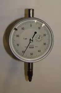 Tesa Präzisions-Messuhr Ø57mm,1mm/0,001mm,IP54, (Edelsteingelagert)-mit Rechnung - Bild 1 von 6