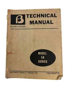 Vintage Baldwin Technical Manual Model 5A Series - Bild 1 von 3