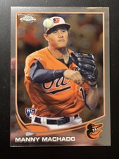 2013 Topps Chrome Manny Machado Rookie Card #12 RC Orioles Padres Mint