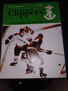 10/12/71 Springfield Kings vs. Baltimore Clippers (AHL) Program near mint - Picture 1 of 3