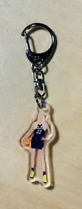 MINI WNBA Cameron Brink Acrylic Keychain Basketball Los Angeles Sparks LA - Picture 1 of 3