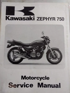 Kawasaki Zephyr 750 USED Service Manual 99924-1138-01 - Picture 1 of 2