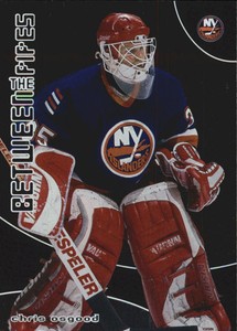 2001-02 Between the Pipes Islanders Hockey Card #72 Chris Osgood