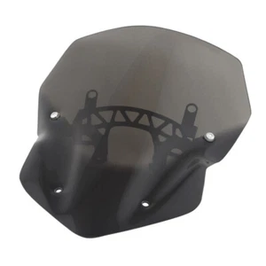 1Pc Motorcycle Windscreen Windshield With Bracket Fit for Kawasaki Z900 2017-up - Picture 1 of 11