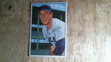 1952 Bowman baseball card # 144 Joe Hatten EX