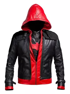 Laverapelle Batman Red Hood Men's Vest & Jacket 2in1- X-Large (Red-Black-Red) - Picture 1 of 4