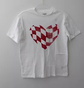Old Navy Boys Short Sleeve Graphic T-Shirt White Size XL NWT - Picture 1 of 5