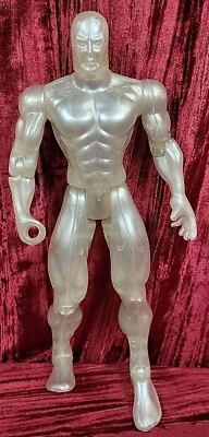 "Figura de acción Marvel Silver Surfer 10"" 1997 súper rara usada super héroe"  Foto 1 de 4