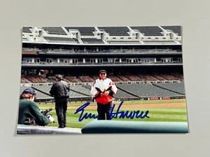 Ernie Harwell signiert 4x6 Foto COA Detroit Tigers HOF 81 Sender Ansager A - Bild 1 von 1