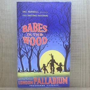 Babes in the Wood Weihnachten Val Parnell Souvenir Programmbuch London Palladium - Bild 1 von 4