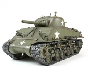Tamiya 300056014 - 1:16 RC US Carro Armato Sherman M4 Full Option - Nuovo - Foto 1 di 1