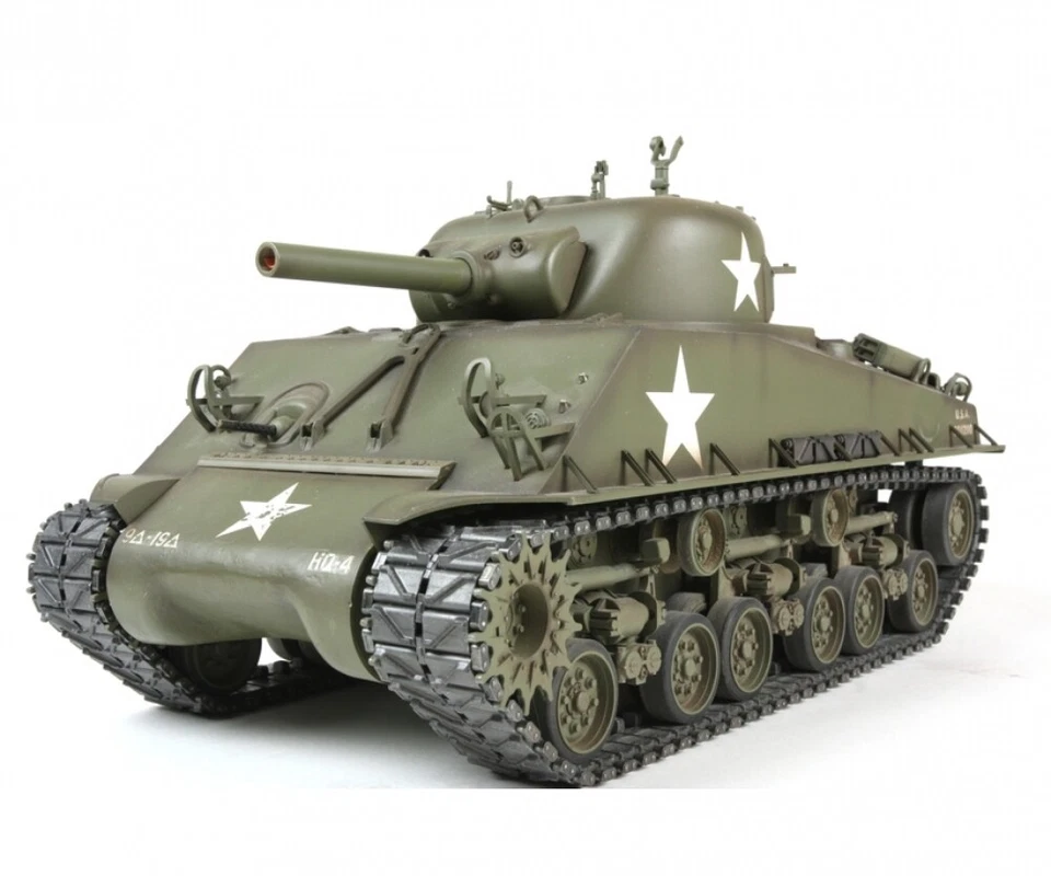Tamiya 300056014 - 1:16 RC US Carro Armato Sherman M4 Full Option - Nuovo - Immagine 1 di 1