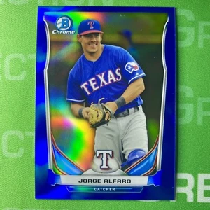 Jorge Alfaro Blue Refractor  #'d /399 Prospect Rookie 2014 Bowman Chrome - Picture 1 of 4