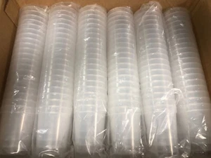 240 pcs Plastic Disposable Measuring Cups Lined Mixing Cup 220 ml 8oz - Picture 1 of 3