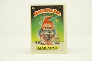 1985 Garbage Pail Kids Stickers #72a Mad Max 2nd Series MNT