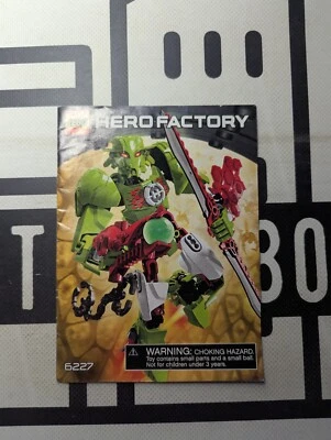 LEGO Hero Factory 6227 Breez Instruction Manual Only! No Bricks! 2012 Building - Image 1 of 2
