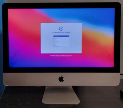 Apple iMac 21.5 i5 3.1GHz 8GB RAM 1TB HDD MK452LL/A SEE PICS - Image 1 of 4