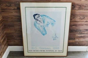 Native American 1983 R.C. Gorman Rowena Poster Print  36 x 29.5 Inch - Picture 1 of 4
