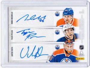2013-14 PANINI CONTENDERS SEXTUPLE AUTOGRAPHED CARD F. CORRADO, V. FASTH, ETC. - Picture 1 of 4