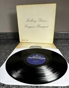 LP VINYL THE ROLLING STONES ALBUM BEGGARS BANQUET UK STEREO 1ST PRESS NM/EX- - Picture 1 of 10