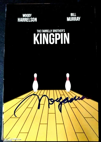 MORGANNA ROBERTS AKA THE KISSING BANDIT SIGNED AUTOGRAPH 4X6 PHOTO KINGPIN RARE Cover