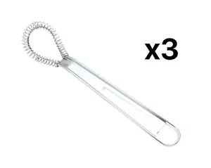 Fox Run Stainless Steel 8-Inch Flat Coil Whisk (3-Pack) - Picture 1 of 2