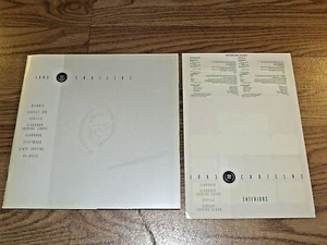 Cadillac 1993 línea completa 72 piezas folleto de sala de exposición de prestigio/catálogo de ventas 93 - Imagen 1 de 11