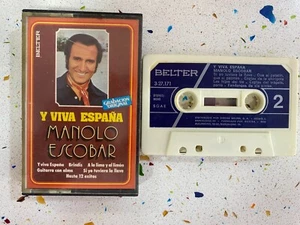 Manolo Escobar Cinta Cassette Y Viva España Cheers a La Lime Al Feedback Buster - Picture 1 of 2
