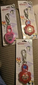 2001 The Power Puff Girls Clip Watch Lot 4 Parts Not Working Cartoon Network C77 - Picture 1 of 9