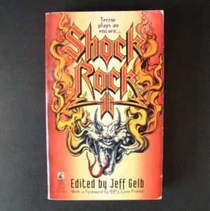 Shock Rock 2 By Jeff Gelb 1994 Horror Anthology Paperbacks From Hell Rare 90s - Picture 1 of 3